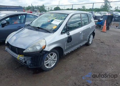 2008 Honda Fit Sport z USA, uszkodzony, nr VIN JHMGD38688S001716